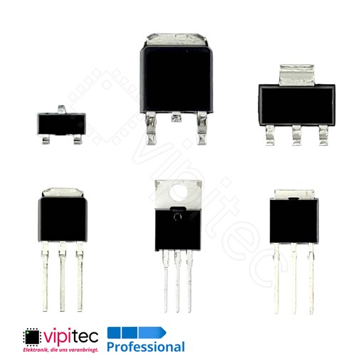 Kanal mosfet auswahl tht - tht, smd