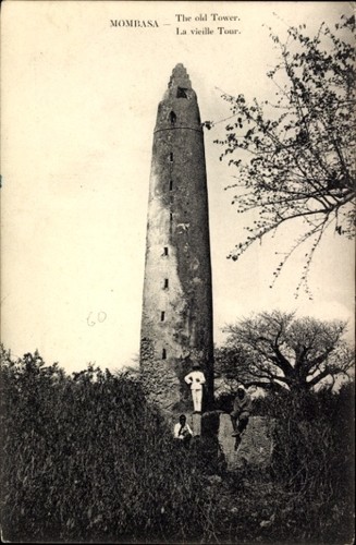 Mombasa kenia alter turm - alter,