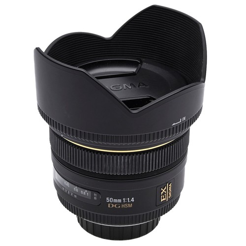 Sigma 50mm dg - 50mm/1,4, ex