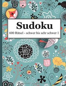 Sudoku 600 rätsel schwer - sudoku,