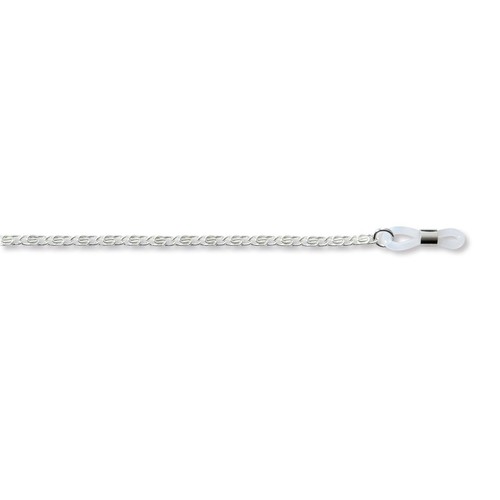 Silberfarbene brillenkette - silberfarbene,