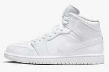 Air Jordan 1 mid  Weiß Herren