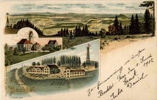 Gruss vom Bachtel - Litho