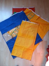 4 Stoffvorhänge für das halbhohe Flexa Bett