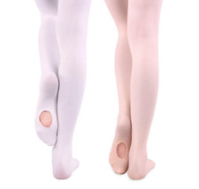 Tanzstrumpfhose mit Loch