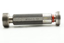 Gewindelehrdorn M33x1,5 -6H mit Gut + Ausschussseite