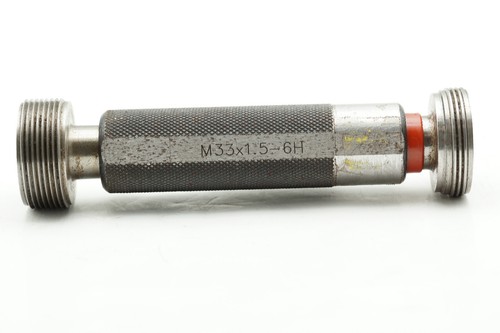 Gewindelehrdorn m33x1 6h - gewindelehrdorn, m33x1,5