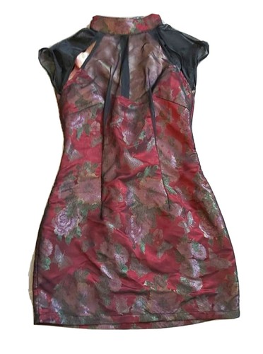 Asiatisches kleid - kleid, xs