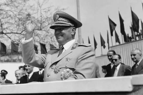 Jugoslawiens präsident josip - präsident,