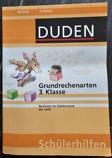 Duden - Grundrechenarten 3. Klasse - Rechnen im Zahlenraum bis 1000 Schülerhilfe