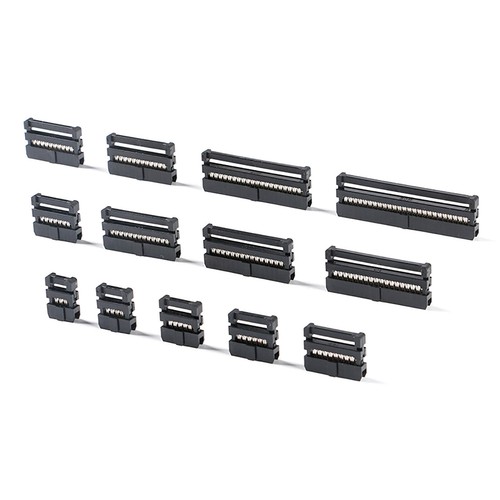 Idc buchse stecker flachband - idc,
