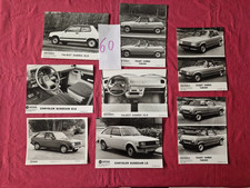 60 / TALBOT . SIMCA .CHRYSLER