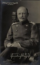 Ak König Friedrich August