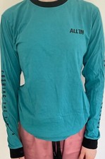 BMX Shirt ALL IN unisex S 38 M Sweatshirt Dirtbike Fahrrad  Hemd Kult