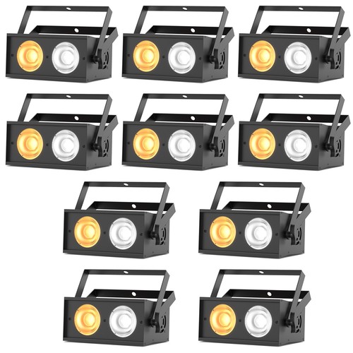 10x cob led 2in1 - cob, dmx