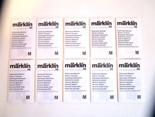 1St. Märklin H0 Bedienungsanleitung M-Gleis Weichen --- 1520