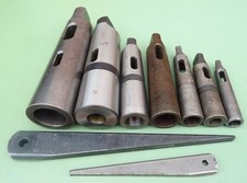 7 Reduzierhülsen MK1 MK2 MK3
