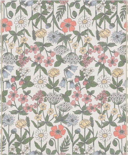 Ekelund plaid vildblomster - plaid,