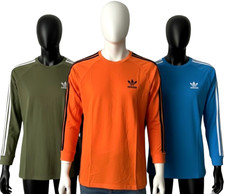 HERREN ADIDAS ORIGINALS LANGARM T-SHIRT DREI STREIFEN L, XL @ SALE