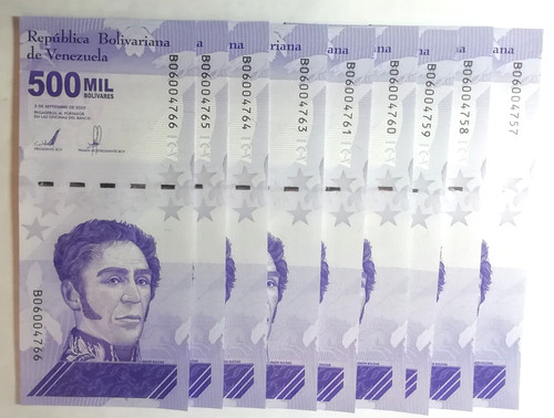 Banknoten venezuela x - 10,