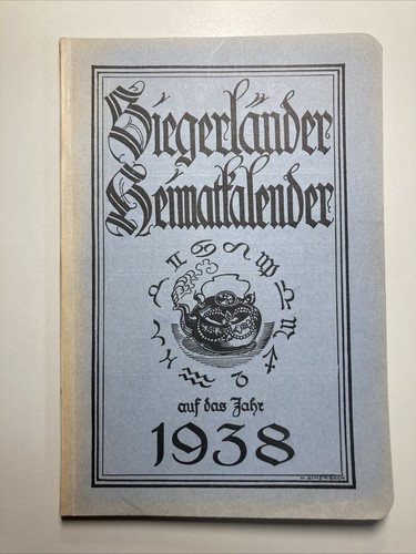 Siegerländer heimatkalender - siegerländer,