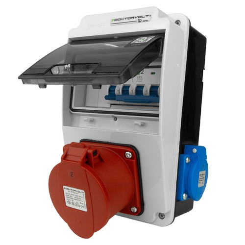 Wandverteiler 32a 2x230v - 32a,