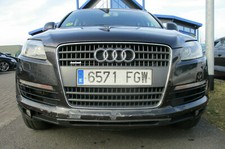 Stoßstange vorne Audi Q7 4L LAVAGRAU LZ7L Stoßfänger SRA grau