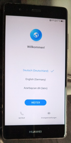 Huawei gb titangrau - p9, 32