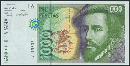 1000 peseten oktober - 1000, peseten.