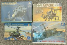 Italeri Hubschraubermodelle 4 Stück 1:72 alle neu und OVP