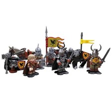 Ritter Set Haus Sturmkrähe V.2 - veredelte LEGO® Figuren von Custom Brick Design