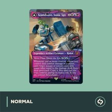 MTG | Soundwave, Sonic Spy | SHOWCASE | TRANSFORMERS | NM | EN