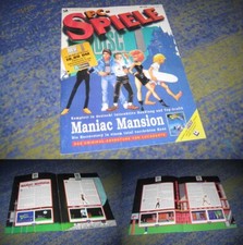 LUCASARTS Adventures Maniac Mansion  RARITÄT HEFT PC Sammler 