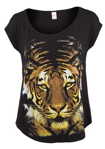 Trendy sexy shirt tiger - trendy,