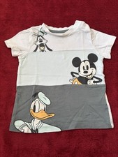 Disney T-Shirt Mickey Mouse Donald Duck Goofy Gr. 86 C&A