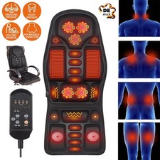 Massage Sitzauflage Massagesitz mit Sitzheizung 8 Modes für Auto Zuhause 12V DHL