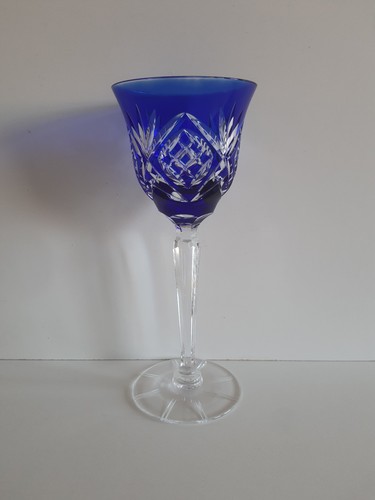 Vintage bleikristall weinglas - vintage,