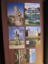 5 x Maximumkarte - FDC - Ersttag - Bund - Dauerserie - 1982