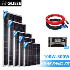 100W 120W 150W 200W Solarpanel
