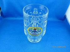 Bierkrug, Glaskrug "Privatbrauerei Gross, Riegelsberger Pilsener" geschlossen