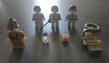 Lego Indiana Jones Figuren 3 x Irina Spalko und 2x Professor Henry Jones.