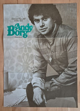 DDR Programm-Poster Palast der Republik Konzert Andy Borg 1984 PdR Berlin
