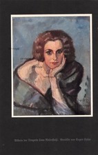 Leni Riefenstahl - Eugen Spiro - 1926 - Historischer Kunstdruck ~16x24cm