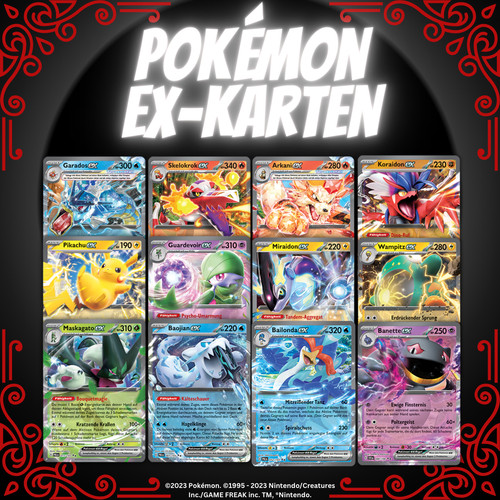 Pokemon karten auswahl - ex, |