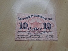 Notgeld Wien Österreich