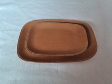 2 Leder Tabletten von Morso. 20×30, 15×22 cm. Braun Gebraucht. Guter Zustand