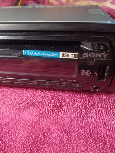 Autoradio sony xplod cdx gt33u - autoradio, cdx-gt33u