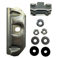 Batterierahmen Halter Set Mercedes W124 W201 190er Befestigungsschiene + Mutter