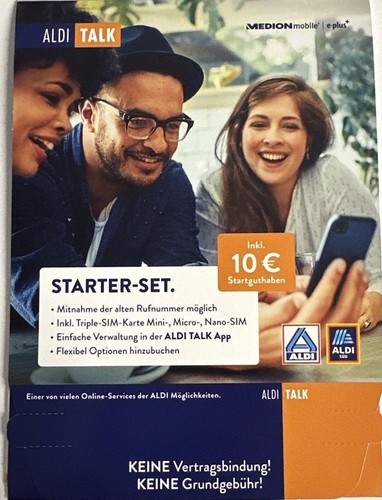 Aldi talk starter paket - talk,