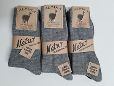 2 Paar Alpakasocken 100%